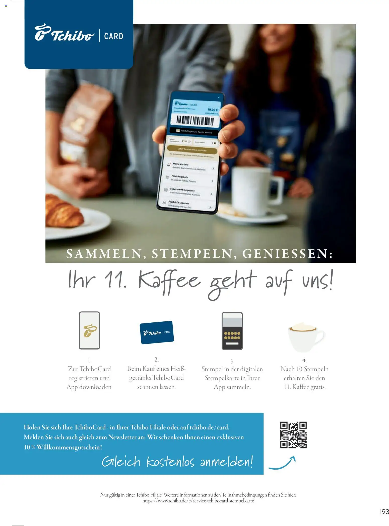 Vorschau von dem Prospekt des Geschäftes Tchibo, gültig ab dem 11.09.2026 - Apple, Kaffee, Grafikkarte