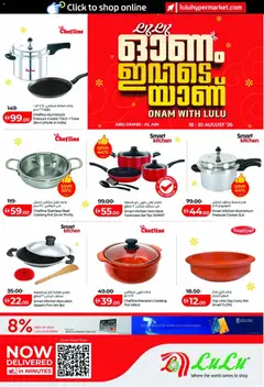Preview of the catalogue Lulu Hypermarket catalogue Onam With Lulu - Abu Dhabi & Al Ain of store Lulu Hypermarket valid from 18 Aug, 2026