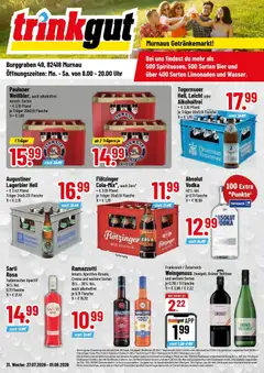 Vorschau von dem Prospekt des Geschäftes Trinkgut, gültig ab dem 27.07.2026