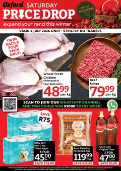 Preview of Oxford Freshmarket flyer valid from 04/07/2026