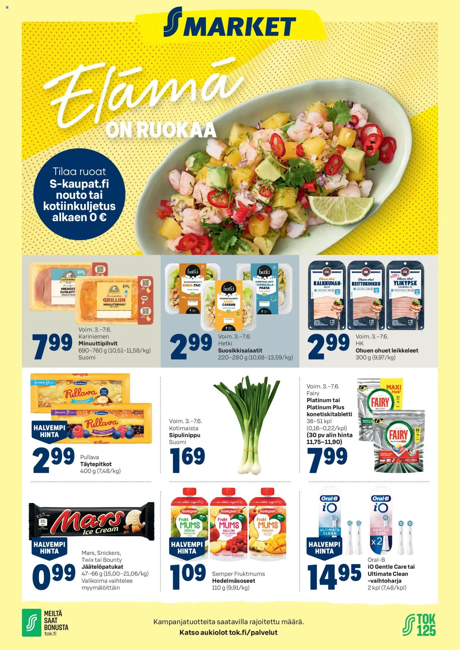 Kaupan S-market S-market tarjoukset esikatselu, voimassa 03/06/2026