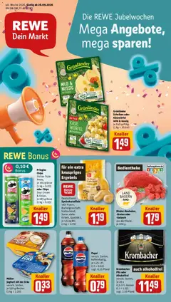 Vorschau von dem Prospekt des Geschäftes Rewe, gültig ab dem 28.09.2026