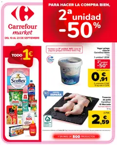 Vista previa del folleto de la tienda Carrefour Market válido desde el 10/09/2026 