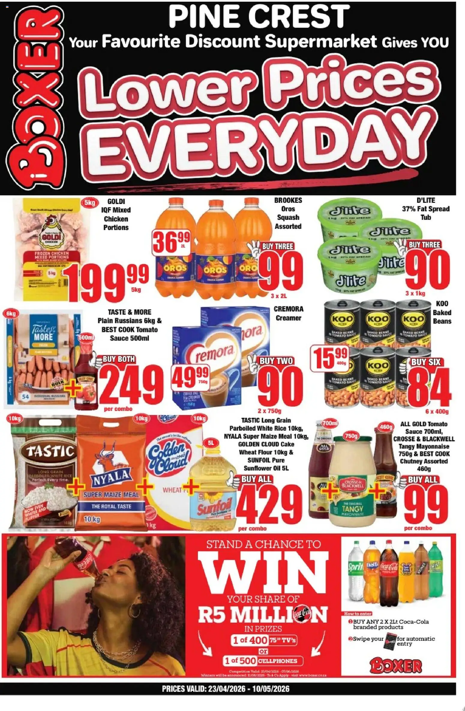 Preview of Boxer flyer valid from 23/04/2026