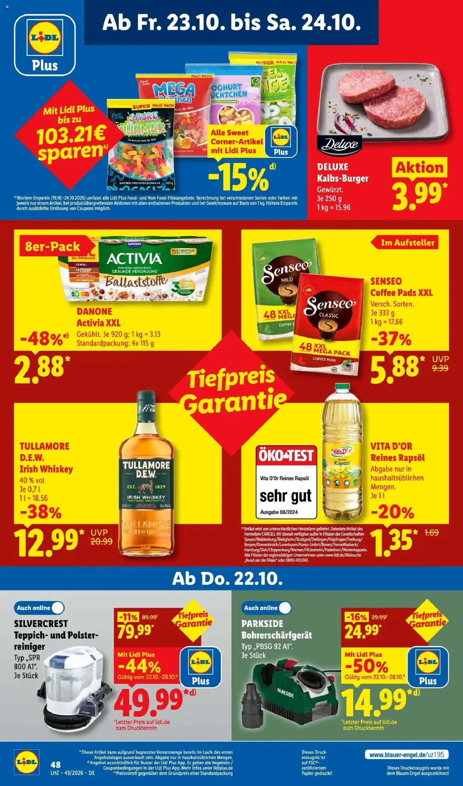 Vorschau von dem Prospekt des Geschäftes Lidl, gültig ab dem 19.10.2026