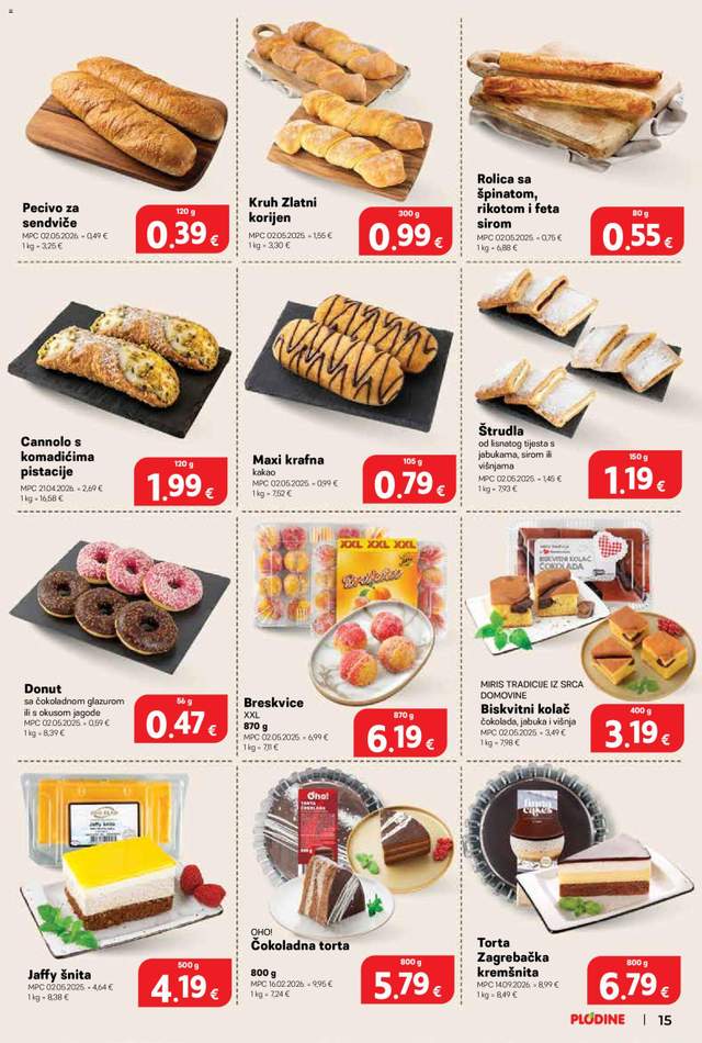 Novi Plodine katalog od 16.09.