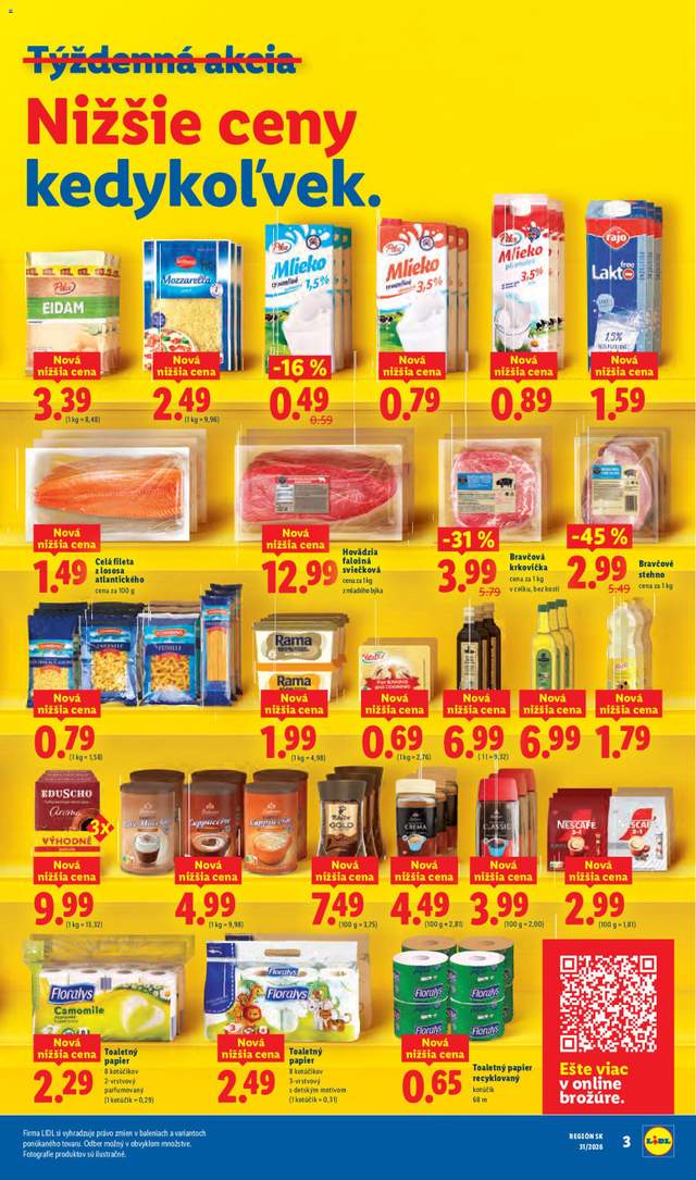 Nový Lidl leták od 27.07.
