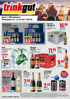 Vorschau von dem Prospekt des Geschäftes Trinkgut, gültig ab dem 21.09.2026