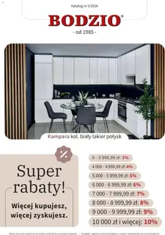 Pogląd gazetki "Bodzio Katalog" ze sklepu Bodzio ważnej od 01.08.2026