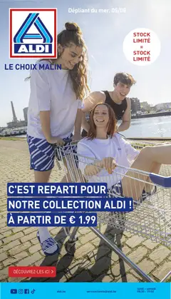 Prévisualisation de Aldi Publicité du magasin Aldi formulaire valide 03/08/2026