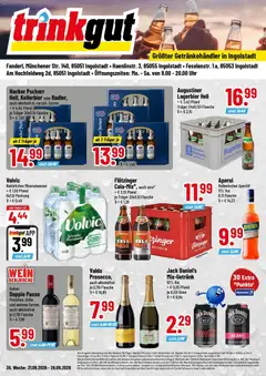Vorschau von dem Prospekt des Geschäftes Trinkgut, gültig ab dem 21.09.2026