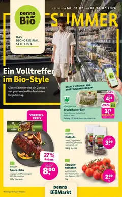 Vorschau von dem Prospekt des Geschäftes Denns BioMarkt, gültig ab dem 01.07.2026