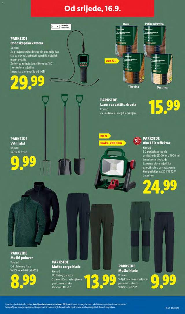 Novi Lidl katalog od 14.09.