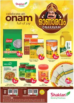 Preview of the catalogue Shaklan Celebrate Onam Full Of Joy - Behind Abu Hail Centre of store Shaklan valid from 24 Aug, 2026