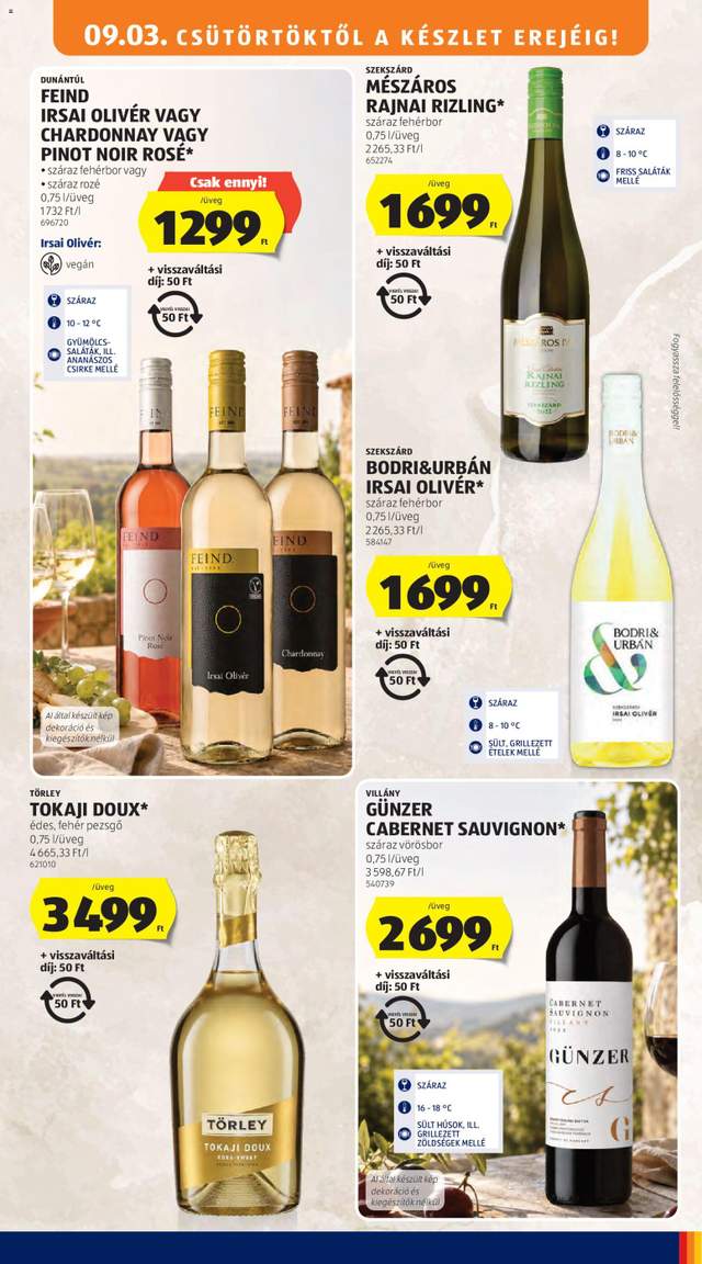 Új Aldi akciós újság 09.03.