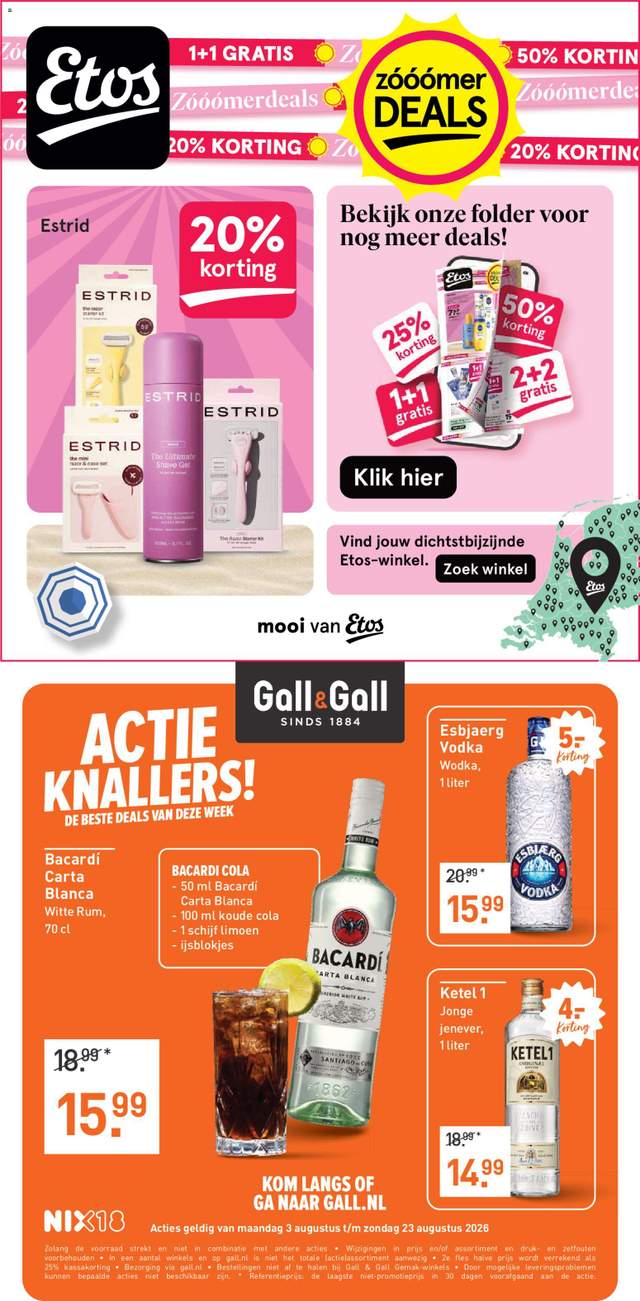 Nieuwe Albert Heijn folder vanaf 03-08