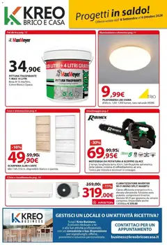 Anteprima dell'opuscolo Offerte volantino Kreo dal negozio Offerte valido da 08/09/2026