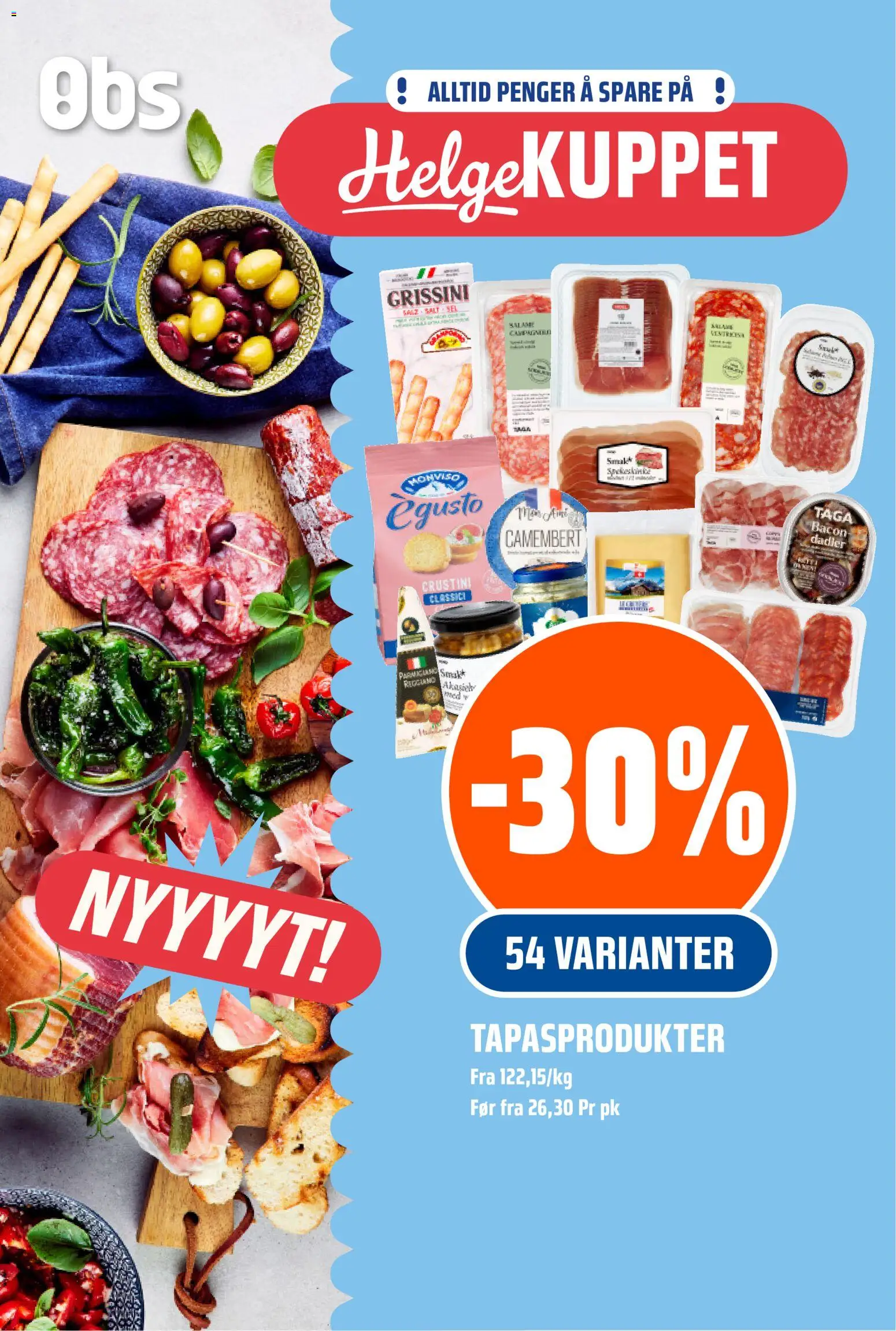 Forhåndsvis Coop Obs Helgemat Kuppet fra butikk Coop Obs gyldig fra 17/09/2026