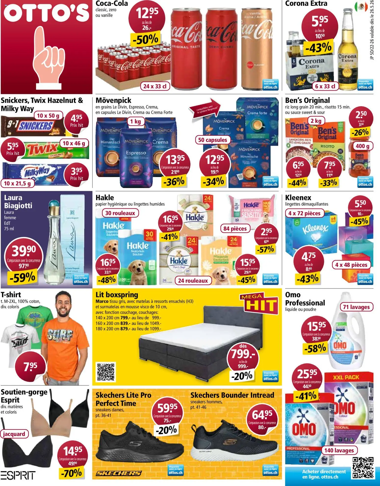Vorschau des Merkblatts Otto's aktionen FR vom Shop Otto's gültig von 26.05.2026 bis 01.06.2026