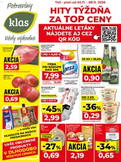 Náhľad Klas letáku platného od 02.11.2026