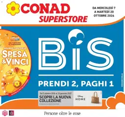 Anteprima dell'opuscolo Conad volantino S.Ilario dal negozio Conad valido da 07/10/2026