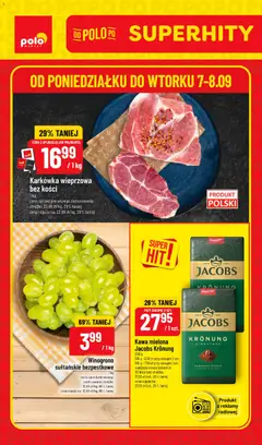 Pogląd gazetki "POLOmarket gazetka - Super Hity" ze sklepu POLOmarket ważnej od 07.09.2026