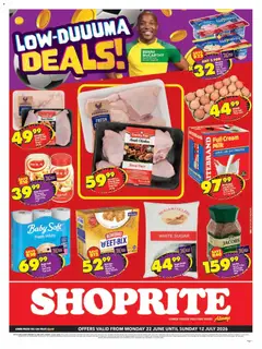 Preview of Shoprite flyer valid from 22/06/2026