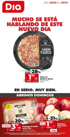 Vista previa del folleto de la tienda Dia válido desde el 30/09/2026 