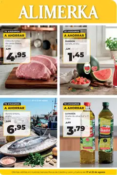 Vista previa del folleto de la tienda Alimerka válido desde el 17/08/2026 