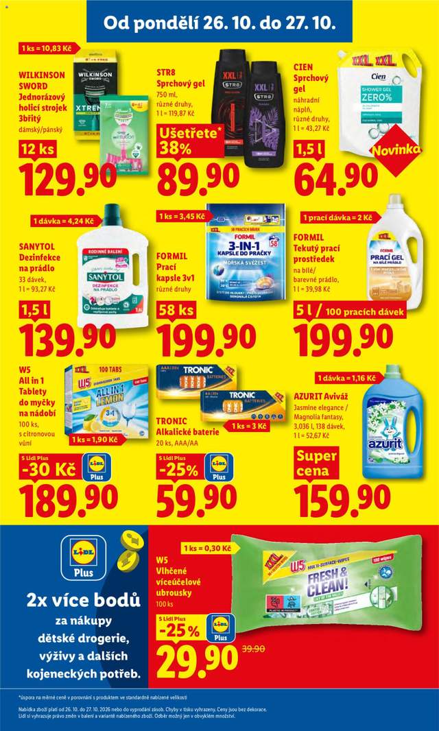 Nový Lidl leták od 26.10.