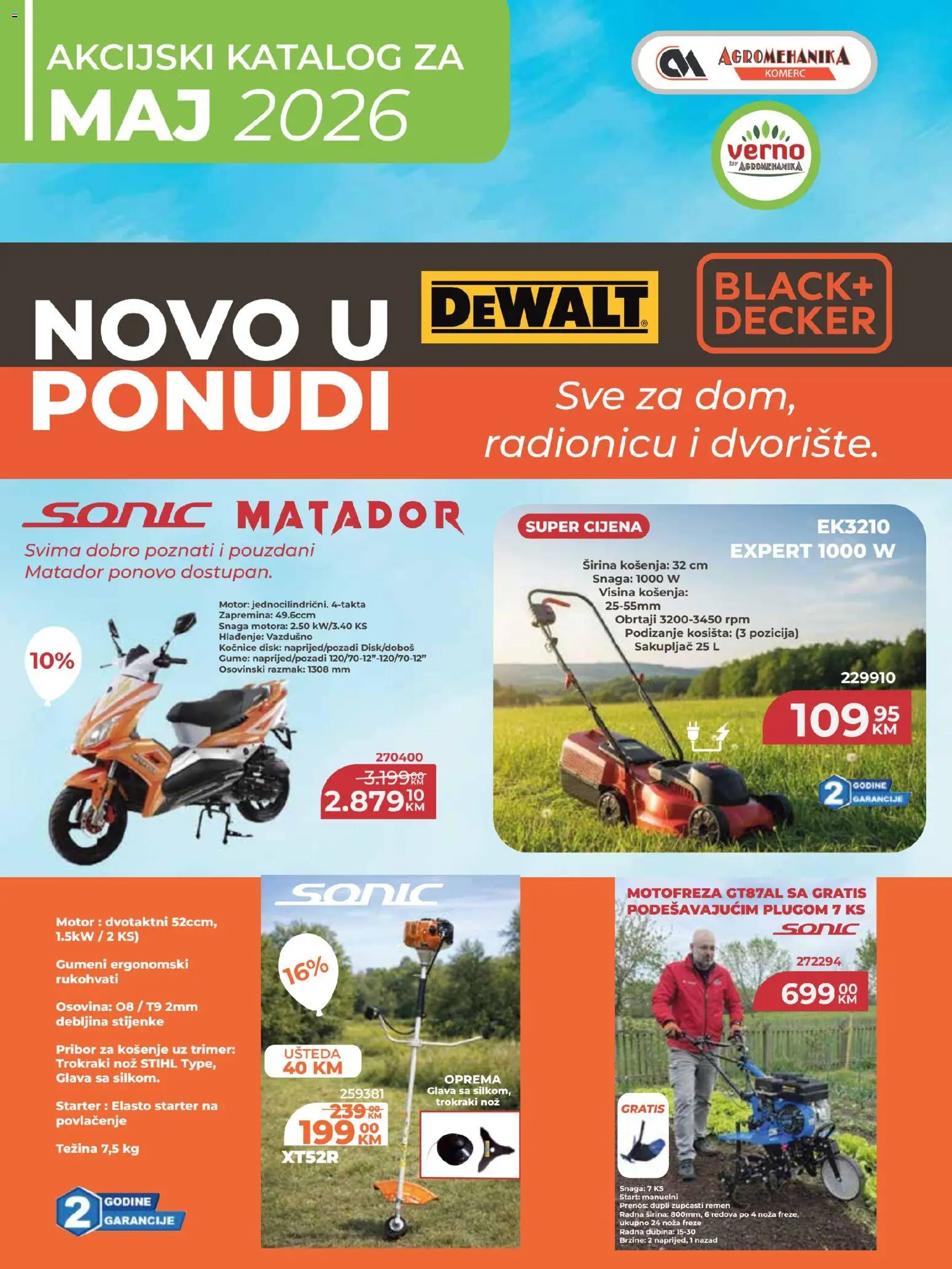 Pregled letka Agromehanika katalog trgovine Agromehanika vrijedi od 01.05.2026