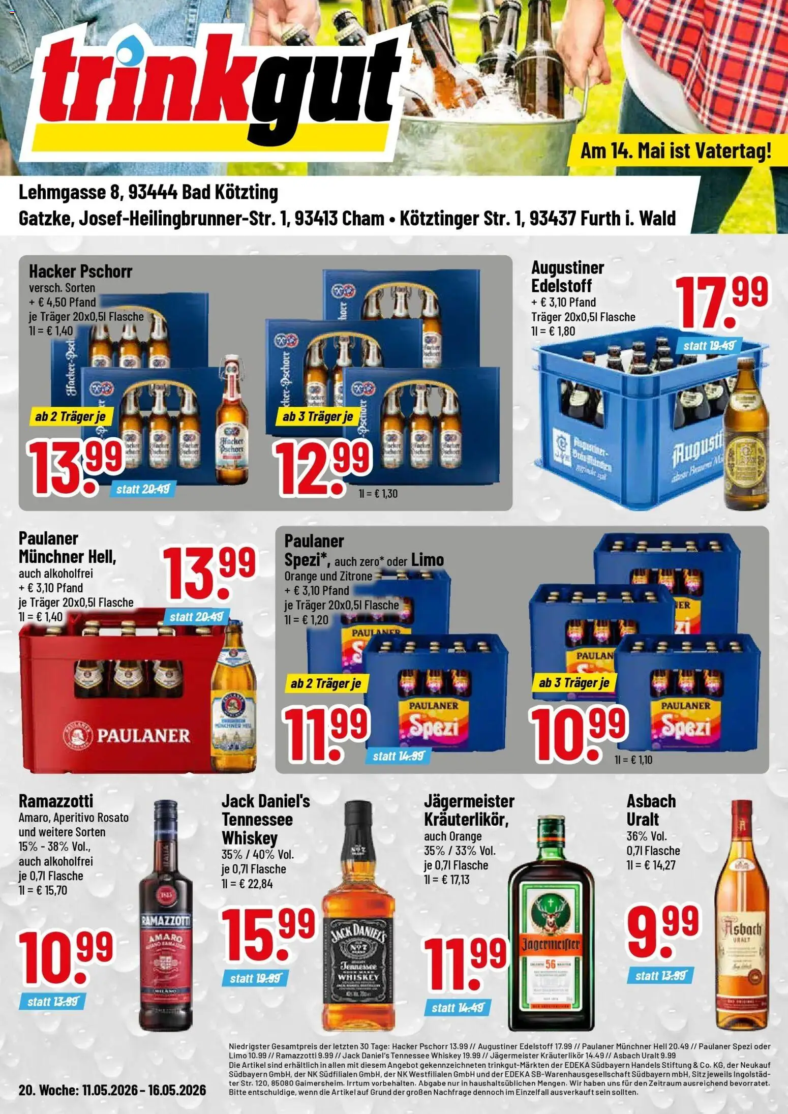 Vorschau von dem Prospekt des Geschäftes Trinkgut, gültig ab dem 10.05.2026