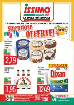 Anteprima dell'opuscolo SISA volantino Issimo dal negozio SISA valido da 20/08/2026