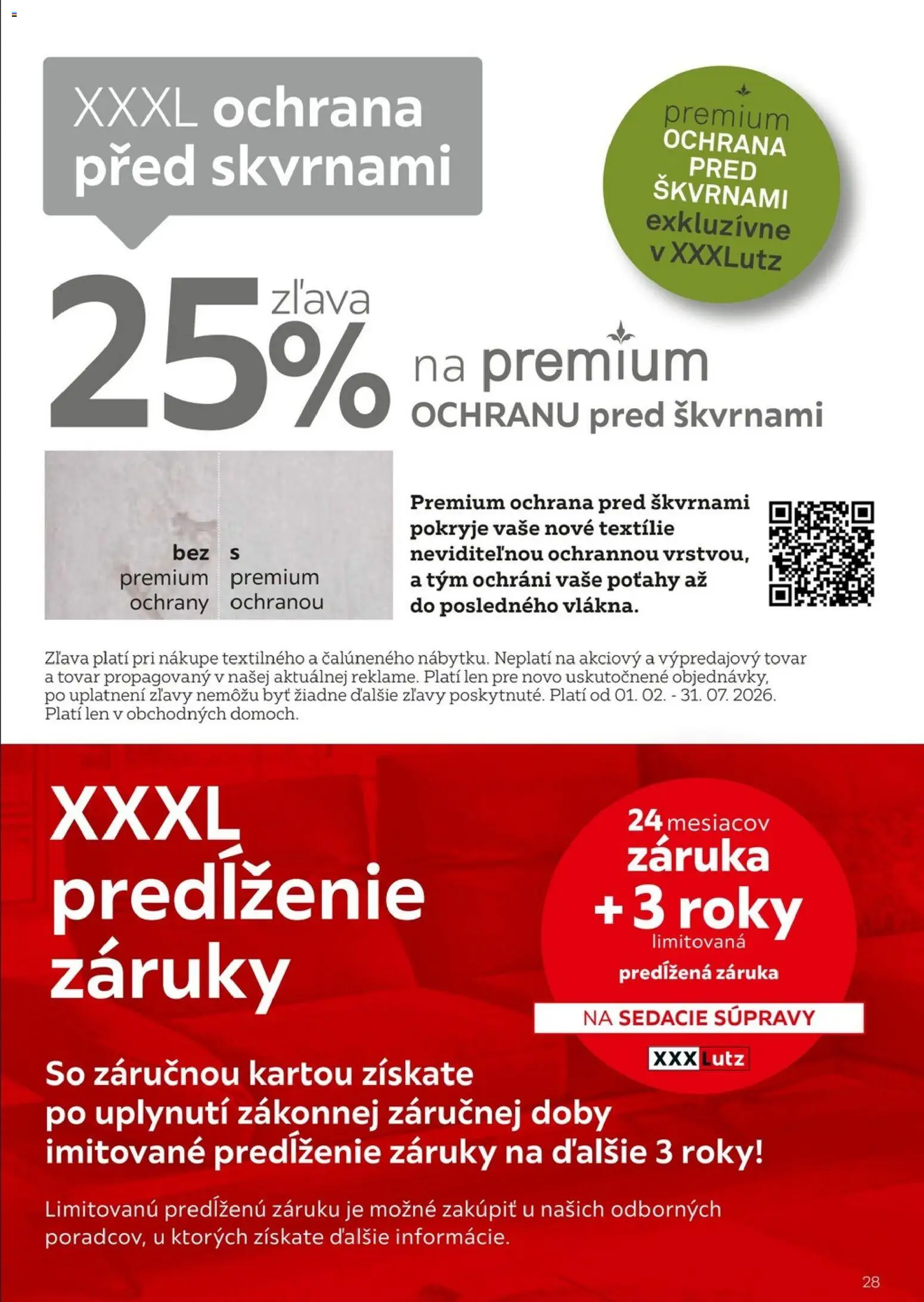 Náhľad XXXLutz letáku platného od 01.02.2026 - Sedacie súpravy, Poťahy