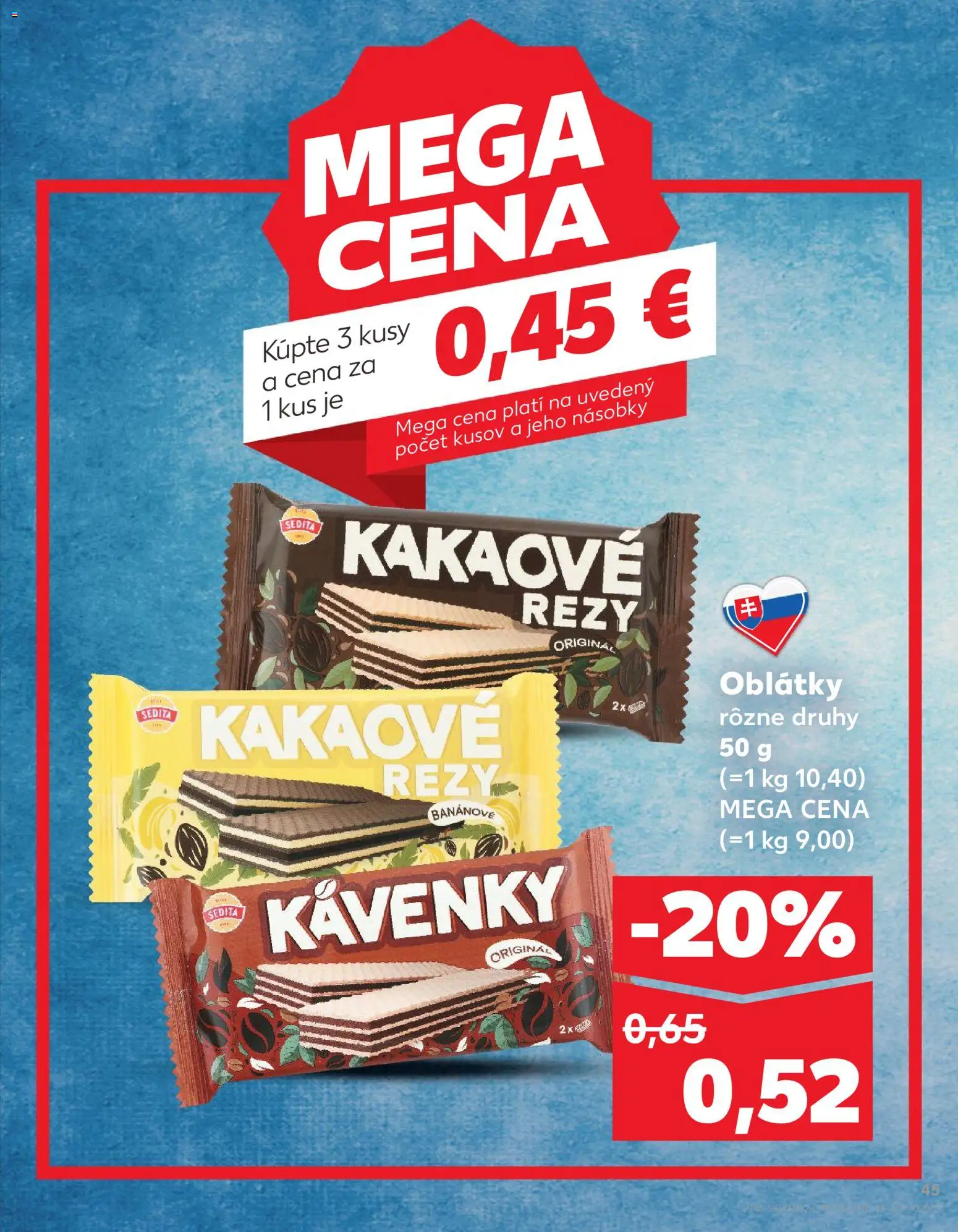 Náhľad Kaufland letáku platného od 08.01.2026 - Oblátky