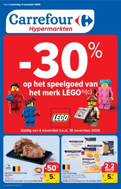 Voorbeeld van Carrefour - Hypermarkt Promoties van de week van winkel Carrefour geldig vanaf 04/11/2026