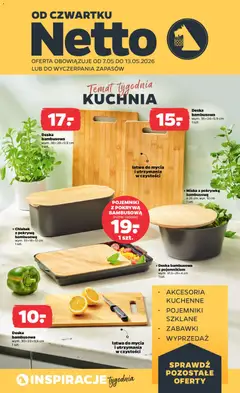 Pogląd gazetki "Netto gazetka od czwartku NonFood" ze sklepu Netto ważnej od 07.05.2026