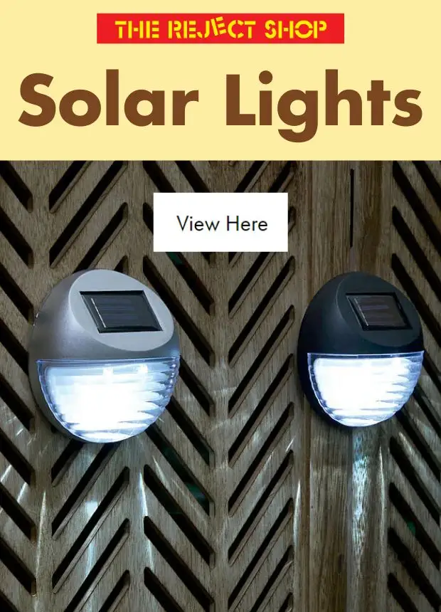 Preview of The Reject Shop Catalogue - Solar Lights - valid from 23.04.2026