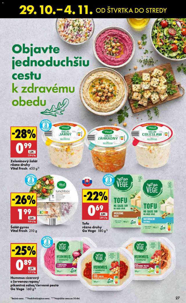 Nový Biedronka leták od 29.10.