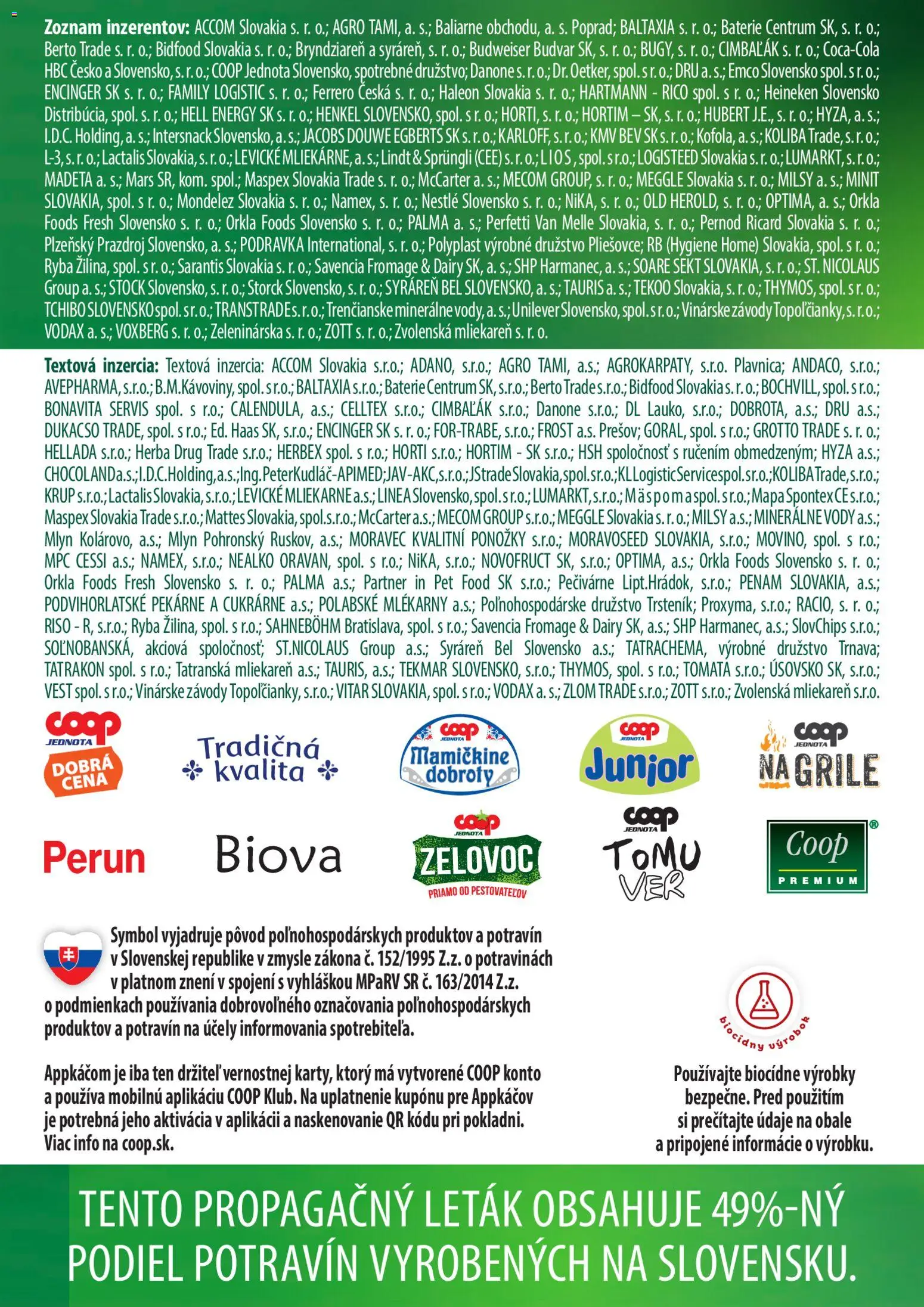Náhľad COOP Jednota letáku platného od 01.10.2026 - Ryba, Lindt, Ponožky, Heineken, Batérie, Budvar, Sekt