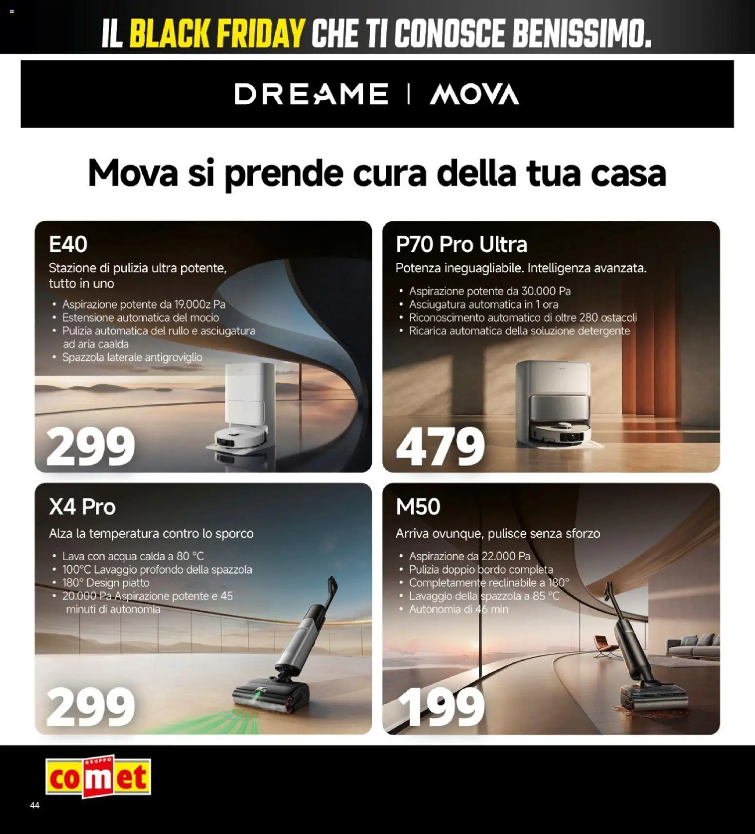 Anteprima dell'opuscolo Comet Black Friday dal negozio Comet valido da 29/10/2026
