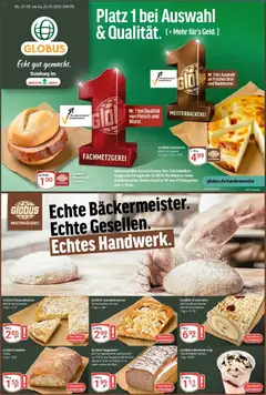 Vorschau von dem Prospekt des Geschäftes Globus, gültig ab dem 21.09.2026