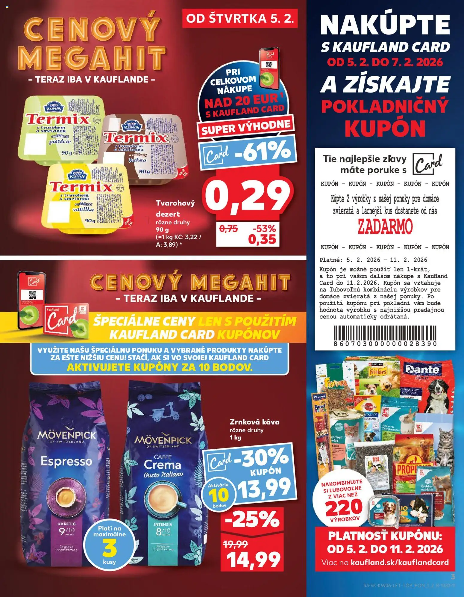 Náhľad Kaufland letáku platného od 05.02.2026