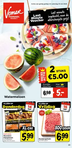 Voorbeeld van Vomar folder - Weekend folder van winkel Vomar geldig vanaf 14-05-2026