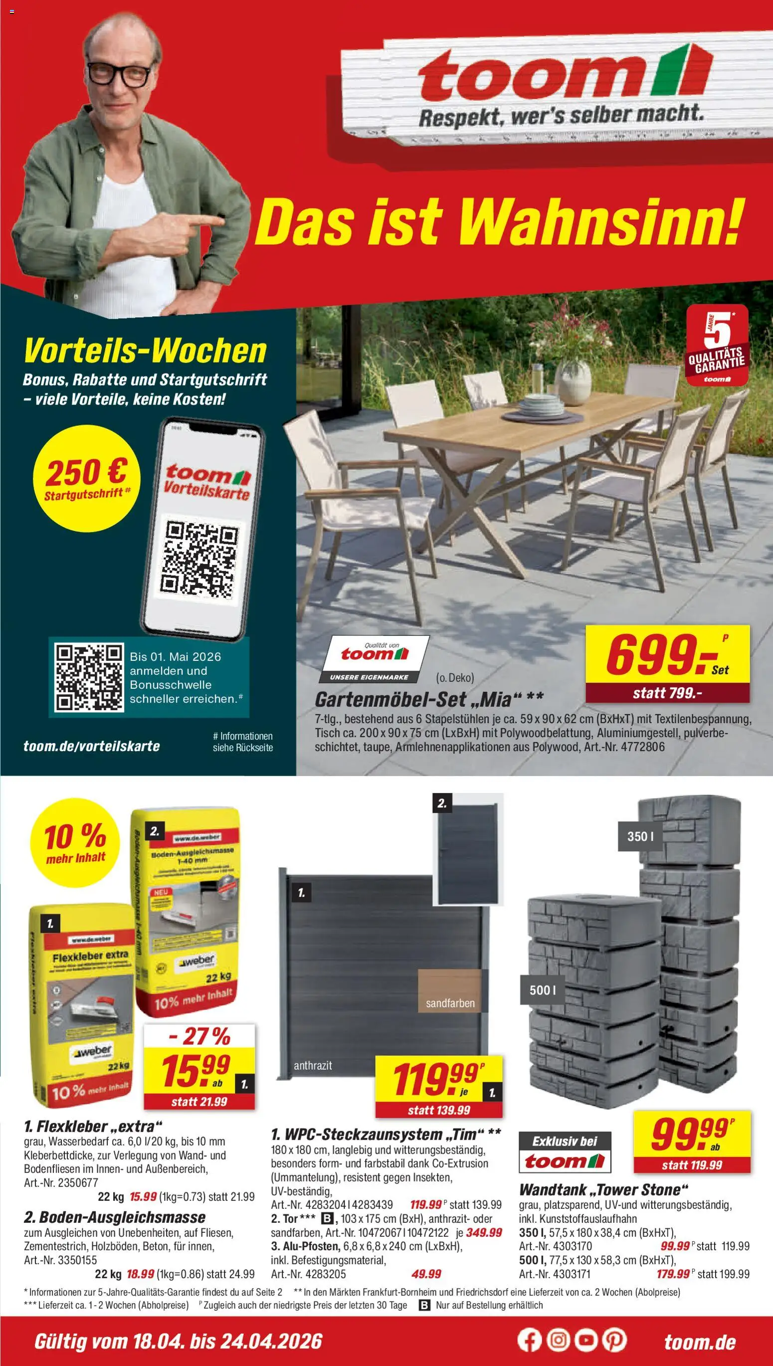 Toom Baumarkt Prospekt (vom 18.04.2026 - 24.04.2026)