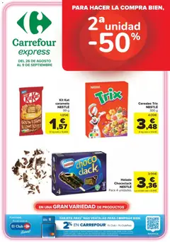 Vista previa del folleto de la tienda Carrefour Express válido desde el 26/08/2026 