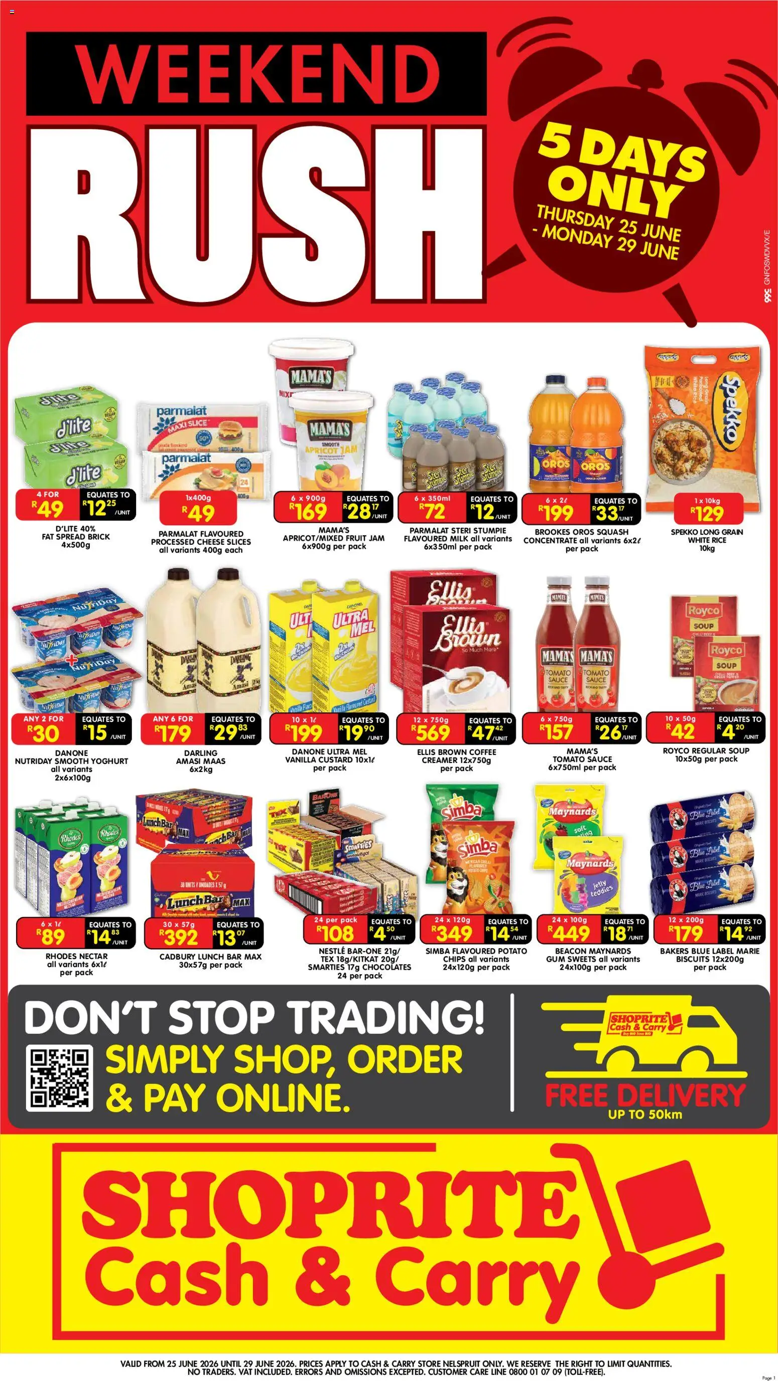 Preview of Shoprite flyer valid from 25/06/2026