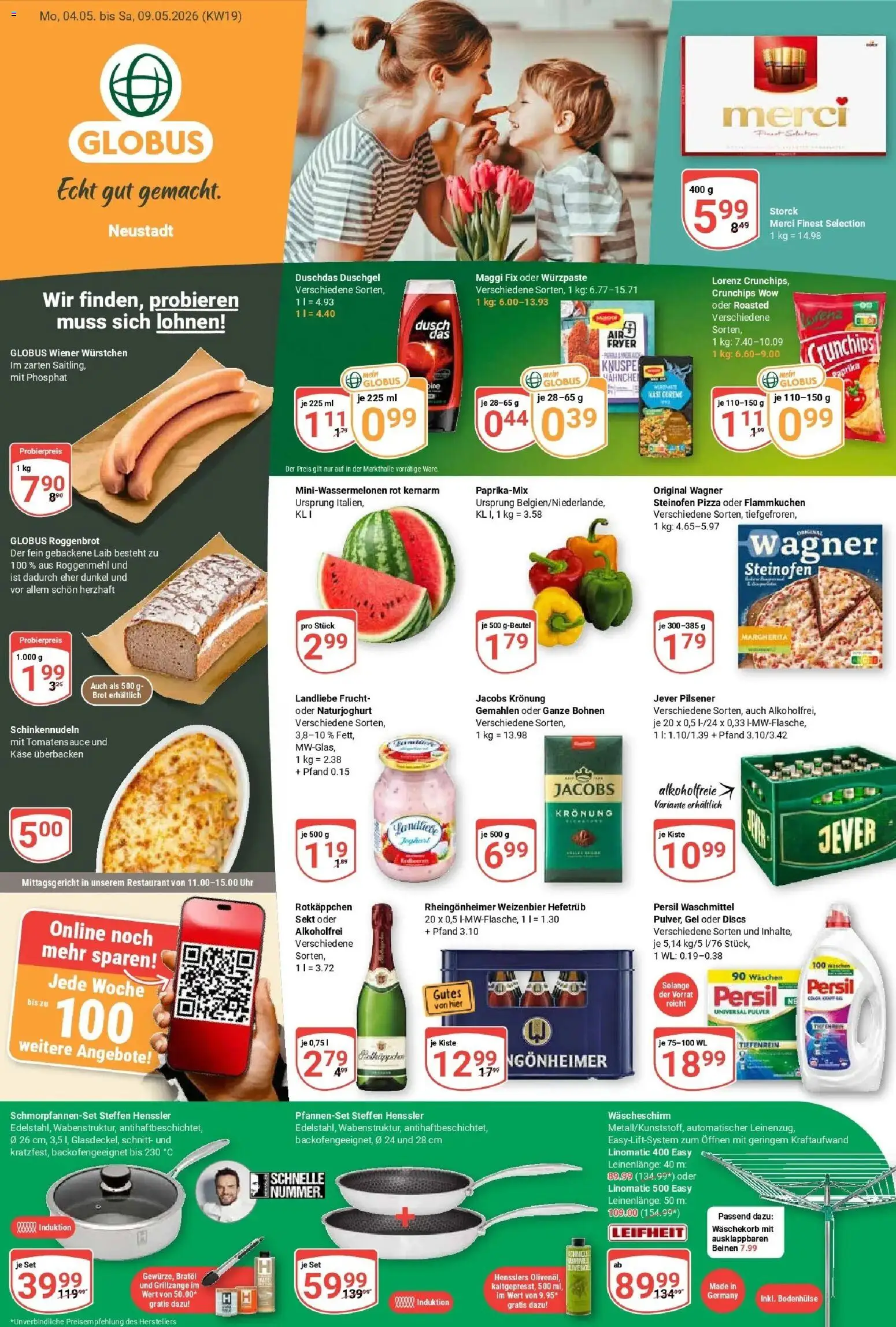 Vorschau von dem Prospekt des Geschäftes Globus, gültig ab dem 04.05.2026