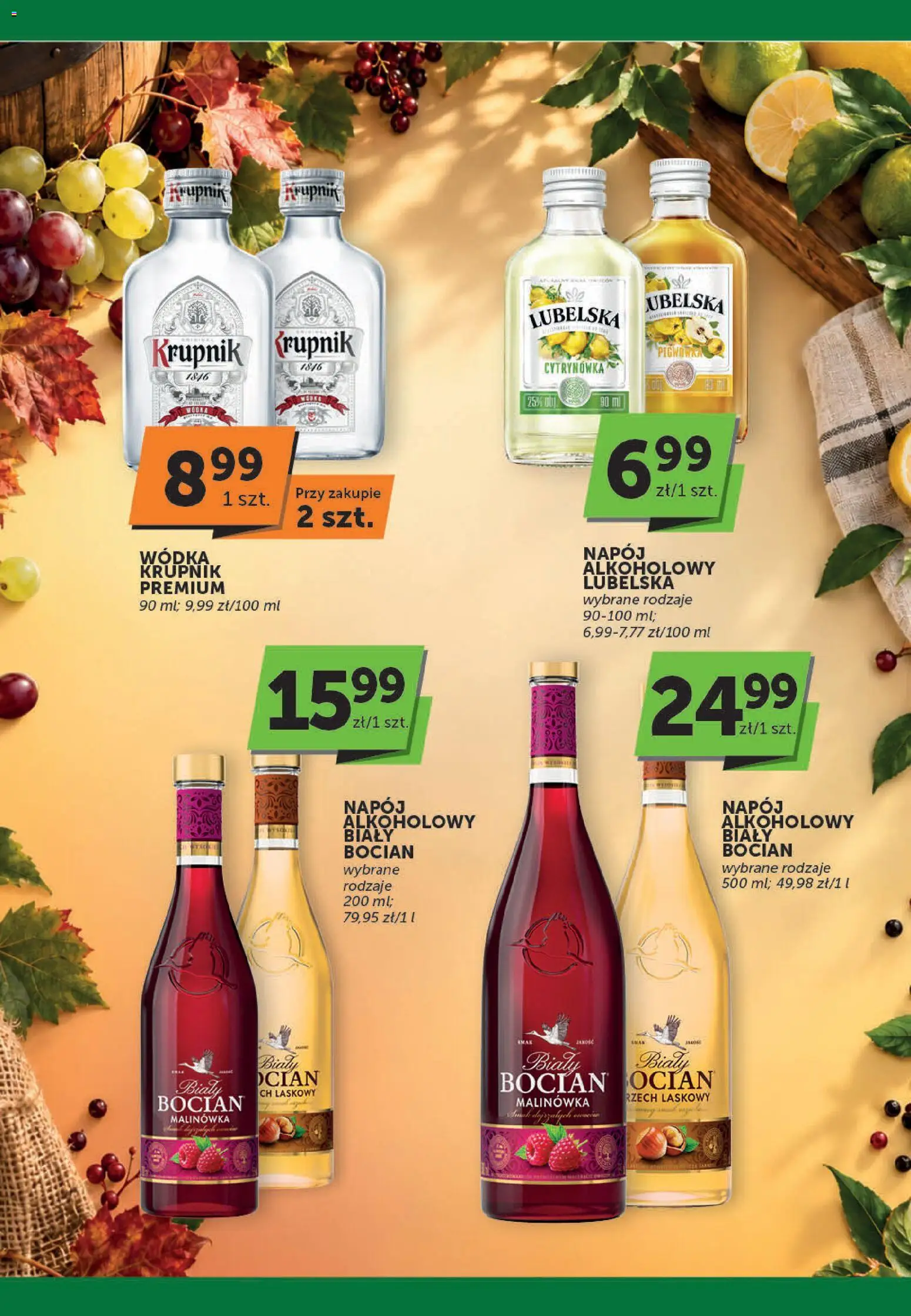 Pogląd gazetki "Groszek gazetka - Oferta alkoholowa" ze sklepu Groszek ważnej od 17.09.2026