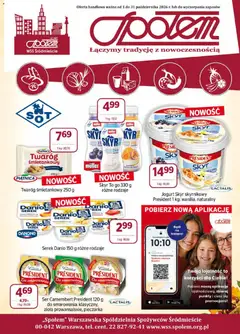 Pogląd gazetki "Społem gazetka" ze sklepu Społem ważnej od 01.10.2026